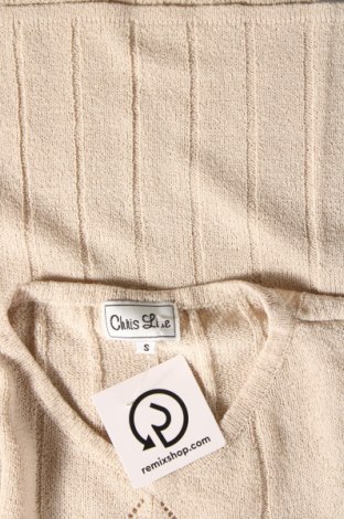 Pulover de femei Chris Line, Mărime S, Culoare Bej, Preț 28,62 Lei