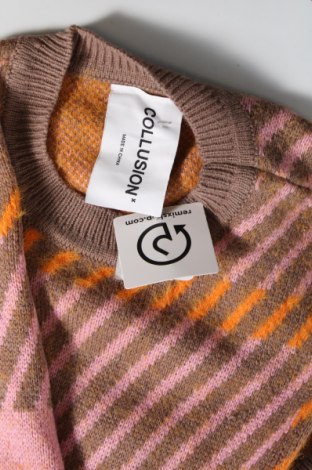 Дамски пуловер Collusion, Размер XS, Цвят Многоцветен, Цена 10,44 лв.