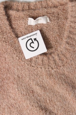 Дамски пуловер Cream, Размер M, Цвят Кафяв, Цена 15,40 лв.