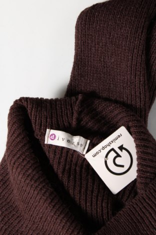 Γυναικείο πουλόβερ Diverse, Μέγεθος S, Χρώμα Καφέ, Τιμή 5,38 €
