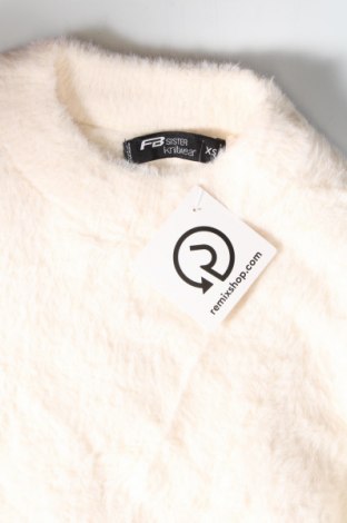 Дамски пуловер Fb Sister, Размер XS, Цвят Екрю, Цена 9,57 лв.