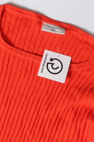 Γυναικείο πουλόβερ Free Quent, Μέγεθος L, Χρώμα Κόκκινο, Τιμή 4,49 €
