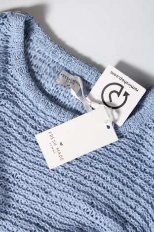 Дамски пуловер Fresh Made, Размер M, Цвят Син, Цена 21,75 лв.