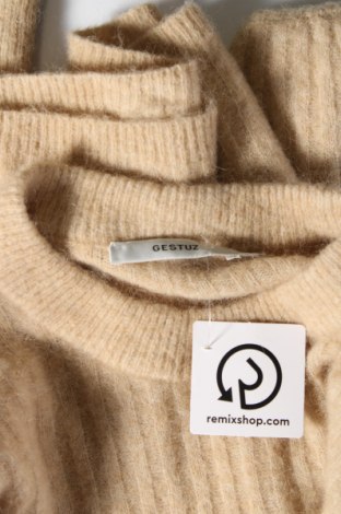 Дамски пуловер Gestuz, Размер M, Цвят Бежов, Цена 68,00 лв.