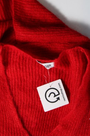 Дамски пуловер Ginger, Размер S, Цвят Червен, Цена 9,57 лв.