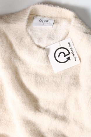 Γυναικείο πουλόβερ Grunt, Μέγεθος S, Χρώμα Εκρού, Τιμή 8,07 €