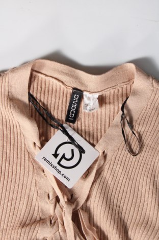 Дамски пуловер H&M Divided, Размер XS, Цвят Бежов, Цена 4,06 лв.