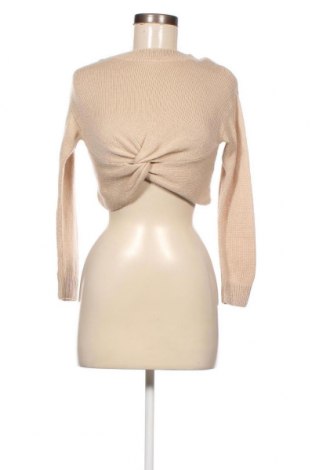 Pulover de femei H&M Divided, Mărime XS, Culoare Bej, Preț 23,85 Lei
