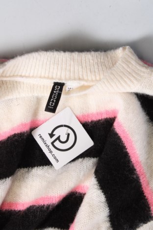 Дамски пуловер H&M Divided, Размер L, Цвят Многоцветен, Цена 9,86 лв.