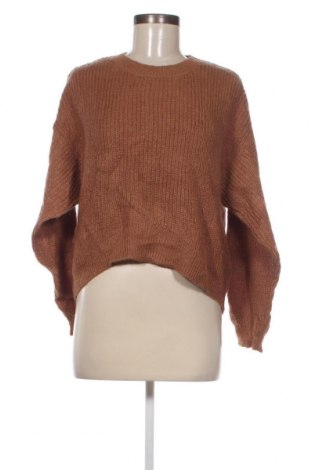 Дамски пуловер H&M L.O.G.G., Размер S, Цвят Кафяв, Цена 8,12 лв.