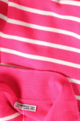 Дамски пуловер Happiness, Размер M, Цвят Розов, Цена 7,25 лв.