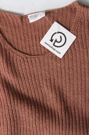 Дамски пуловер Infinity Woman, Размер S, Цвят Бежов, Цена 7,25 лв.