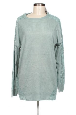 Γυναικείο πουλόβερ Janina, Μέγεθος L, Χρώμα Πράσινο, Τιμή 4,49 €