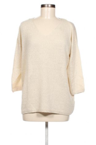 Γυναικείο πουλόβερ Jean Pascale, Μέγεθος M, Χρώμα Εκρού, Τιμή 4,49 €