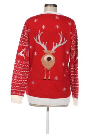 Дамски пуловер Jolly, Размер L, Цвят Червен, Цена 7,83 лв.