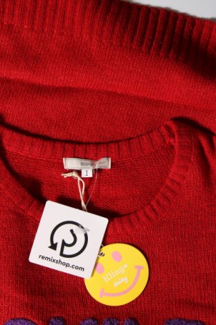 Дамски пуловер Kling, Размер S, Цвят Червен, Цена 26,10 лв.