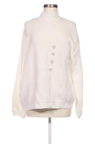 Дамски пуловер Koton, Размер L, Цвят Бял, Цена 14,75 лв.