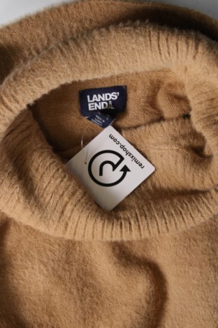 Дамски пуловер Lands' End, Размер XS, Цвят Бежов, Цена 11,50 лв.