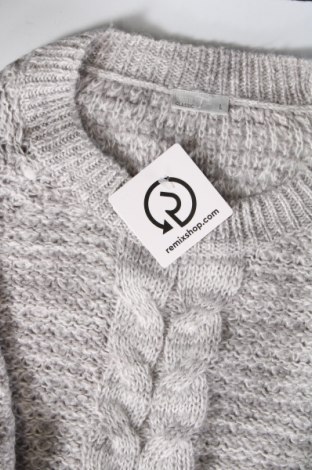 Дамски пуловер Laura Torelli, Размер L, Цвят Сив, Цена 9,28 лв.