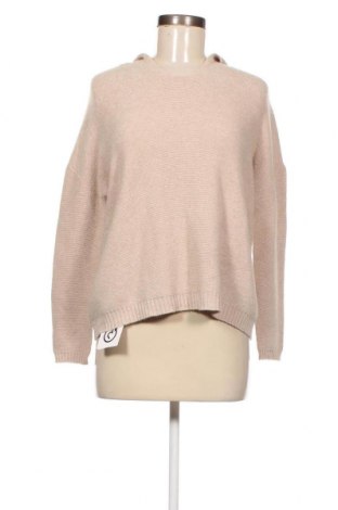 Γυναικείο πουλόβερ Made In Italy, Μέγεθος M, Χρώμα  Μπέζ, Τιμή 6,28 €