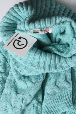 Damski sweter Made In Italy, Rozmiar L, Kolor Niebieski, Cena 18,55 zł