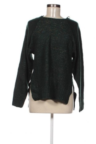 Дамски пуловер Moodo, Размер M, Цвят Зелен, Цена 26,10 лв.