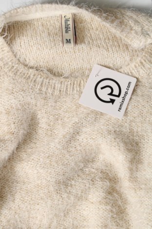 Γυναικείο πουλόβερ Multiblu, Μέγεθος M, Χρώμα  Μπέζ, Τιμή 4,49 €