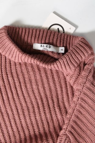 Damenpullover NA-KD, Größe XS, Farbe Aschrosa, Preis € 7,06