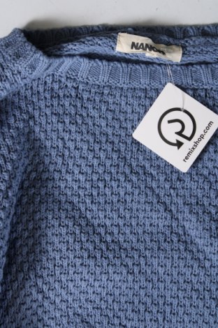 Дамски пуловер Nanok, Размер M, Цвят Син, Цена 9,28 лв.