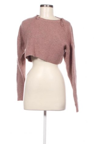 Dámský svetr New Look, Velikost L, Barva Růžová, Cena  220,00 Kč