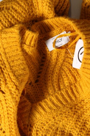 Дамски пуловер ONLY, Размер S, Цвят Жълт, Цена 6,00 лв.