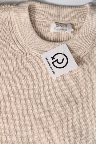 Дамски пуловер ONLY, Размер M, Цвят Екрю, Цена 8,00 лв.