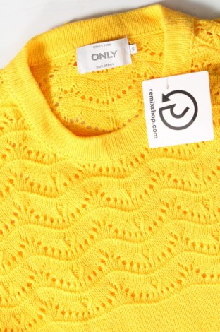 Γυναικείο πουλόβερ ONLY, Μέγεθος S, Χρώμα Κίτρινο, Τιμή 3,22 €