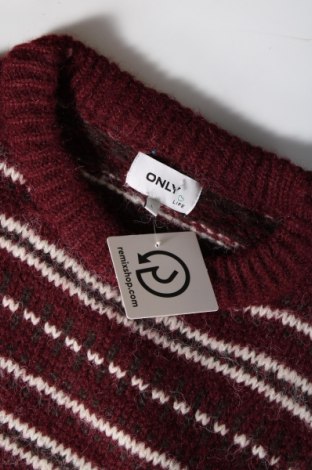 Дамски пуловер ONLY, Размер L, Цвят Червен, Цена 8,00 лв.