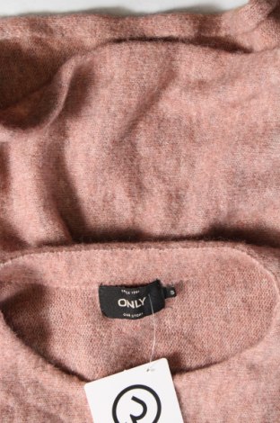 Damenpullover ONLY, Größe S, Farbe Aschrosa, Preis € 4,87