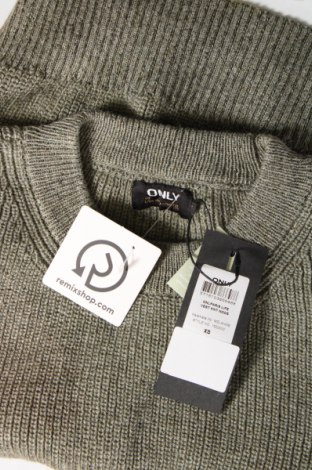 Γυναικείο πουλόβερ ONLY, Μέγεθος XS, Χρώμα Γκρί, Τιμή 15,03 €