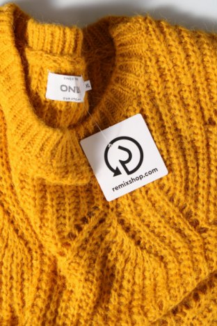 Дамски пуловер ONLY, Размер XL, Цвят Жълт, Цена 20,00 лв.