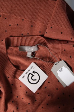 Дамски пуловер Oasis, Размер M, Цвят Кафяв, Цена 21,75 лв.