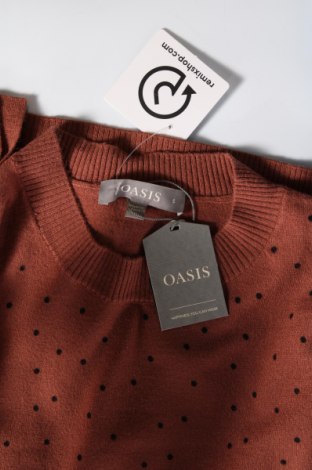 Дамски пуловер Oasis, Размер S, Цвят Кафяв, Цена 26,10 лв.