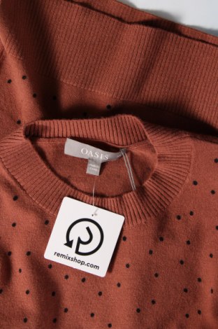 Γυναικείο πουλόβερ Oasis, Μέγεθος XS, Χρώμα Καφέ, Τιμή 13,46 €