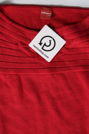 Γυναικείο πουλόβερ Olsen, Μέγεθος XL, Χρώμα Κόκκινο, Τιμή 5,38 €