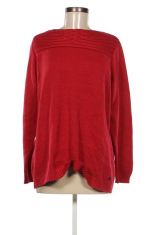 Дамски пуловер Olsen, Размер XL, Цвят Червен, Цена 9,57 лв.