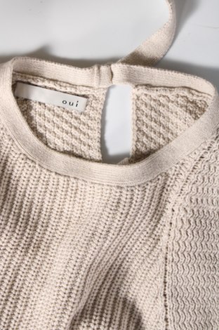 Γυναικείο πουλόβερ Oui, Μέγεθος S, Χρώμα  Μπέζ, Τιμή 6,81 €