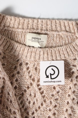 Дамски пуловер Papaya, Размер M, Цвят Кафяв, Цена 4,93 лв.