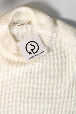 Дамски пуловер Pull&Bear, Размер S, Цвят Бежов, Цена 11,50 лв.
