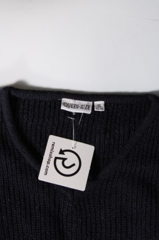 Γυναικείο πουλόβερ Queen, Μέγεθος XL, Χρώμα Μπλέ, Τιμή 6,28 €