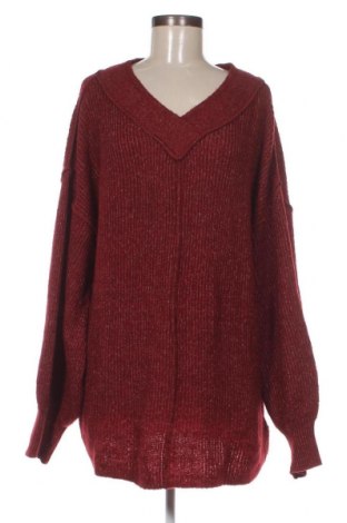 Дамски пуловер Rainbow, Размер M, Цвят Червен, Цена 10,44 лв.