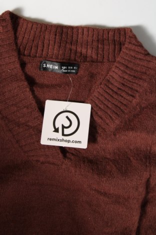 Γυναικείο πουλόβερ SHEIN, Μέγεθος S, Χρώμα Καφέ, Τιμή 4,49 €