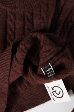 Γυναικείο πουλόβερ SHEIN, Μέγεθος S, Χρώμα Καφέ, Τιμή 6,28 €