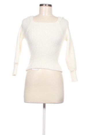 Γυναικείο πουλόβερ SHEIN, Μέγεθος S, Χρώμα Λευκό, Τιμή 14,84 €